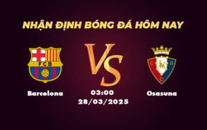 barcelona osasuna 28 03 la liga
