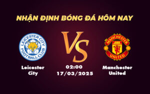 leicester city manchester united 17 03 ngoai hang anh