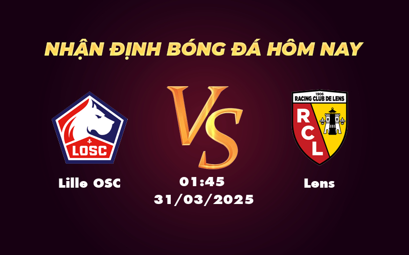 lille osc lens 31 03 ligue 1