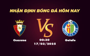 osasuna getafe 17 03 la liga