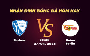 bochum union berlin 27 04 bundesliga